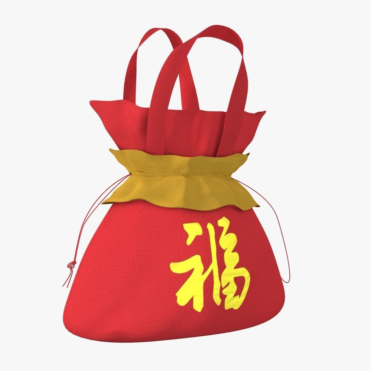 Chinese New Year Gift 3D model_4
