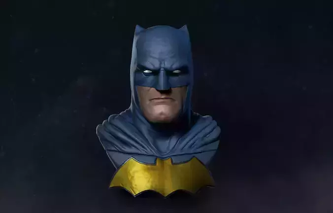 Stl Batman Bust 