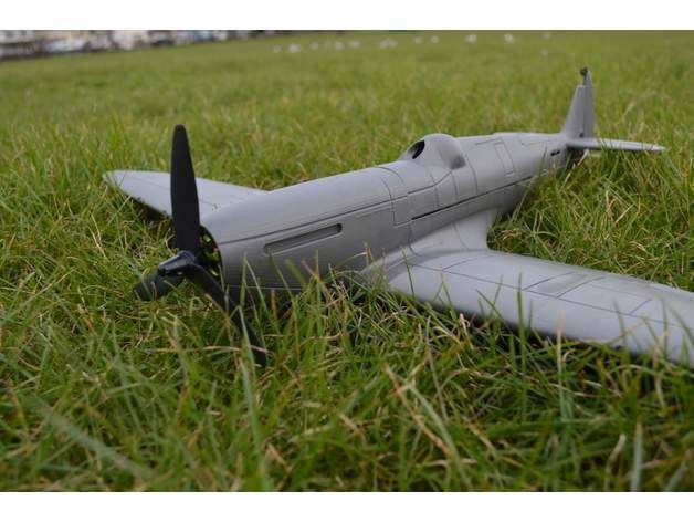Rc plane Free 3D model_1