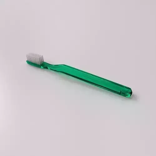 Toothbrush emerald 3D model