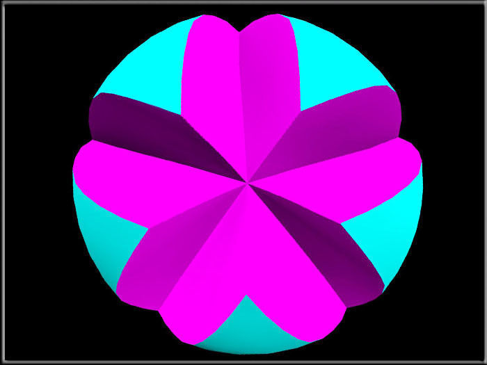 Furry Tail Low-poly 3D model_3