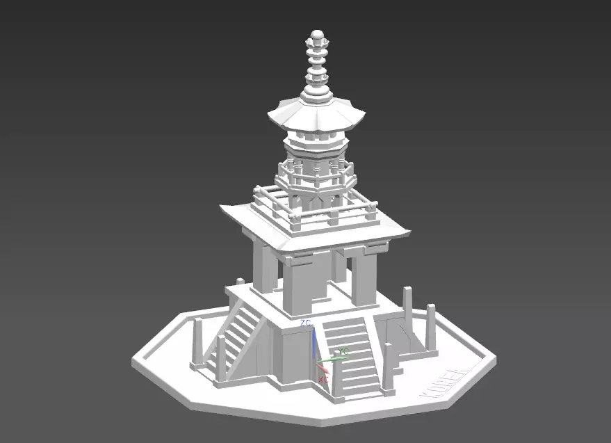 Da Bo Tap 3D model_0