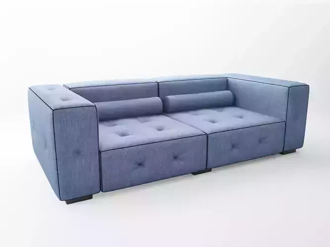 Denim couch