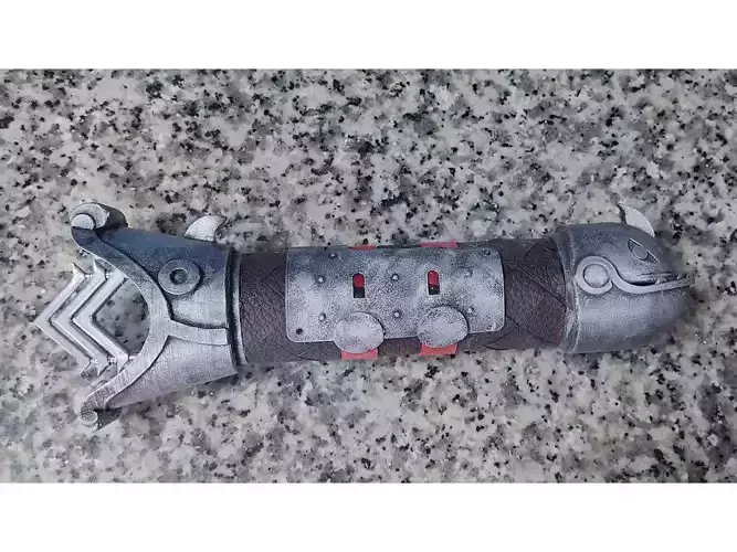 Foldable Hiccup sword 3D print model