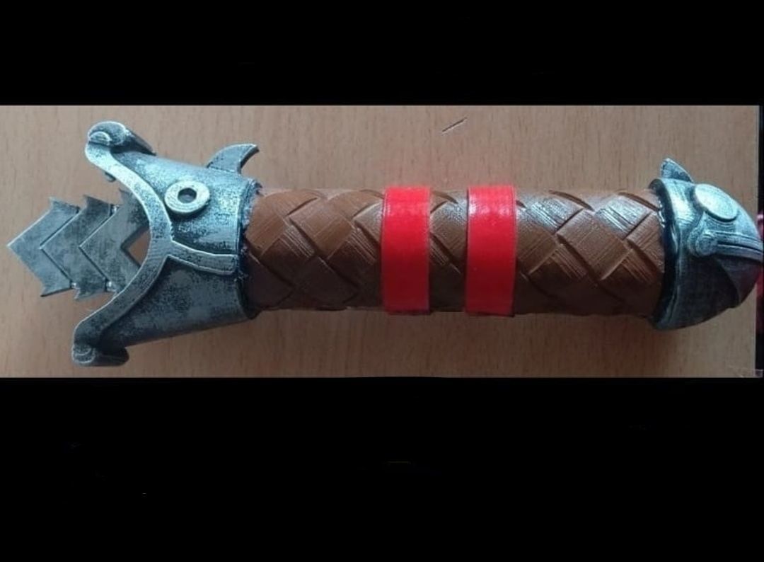 Foldable Hiccup sword 3D print model_4