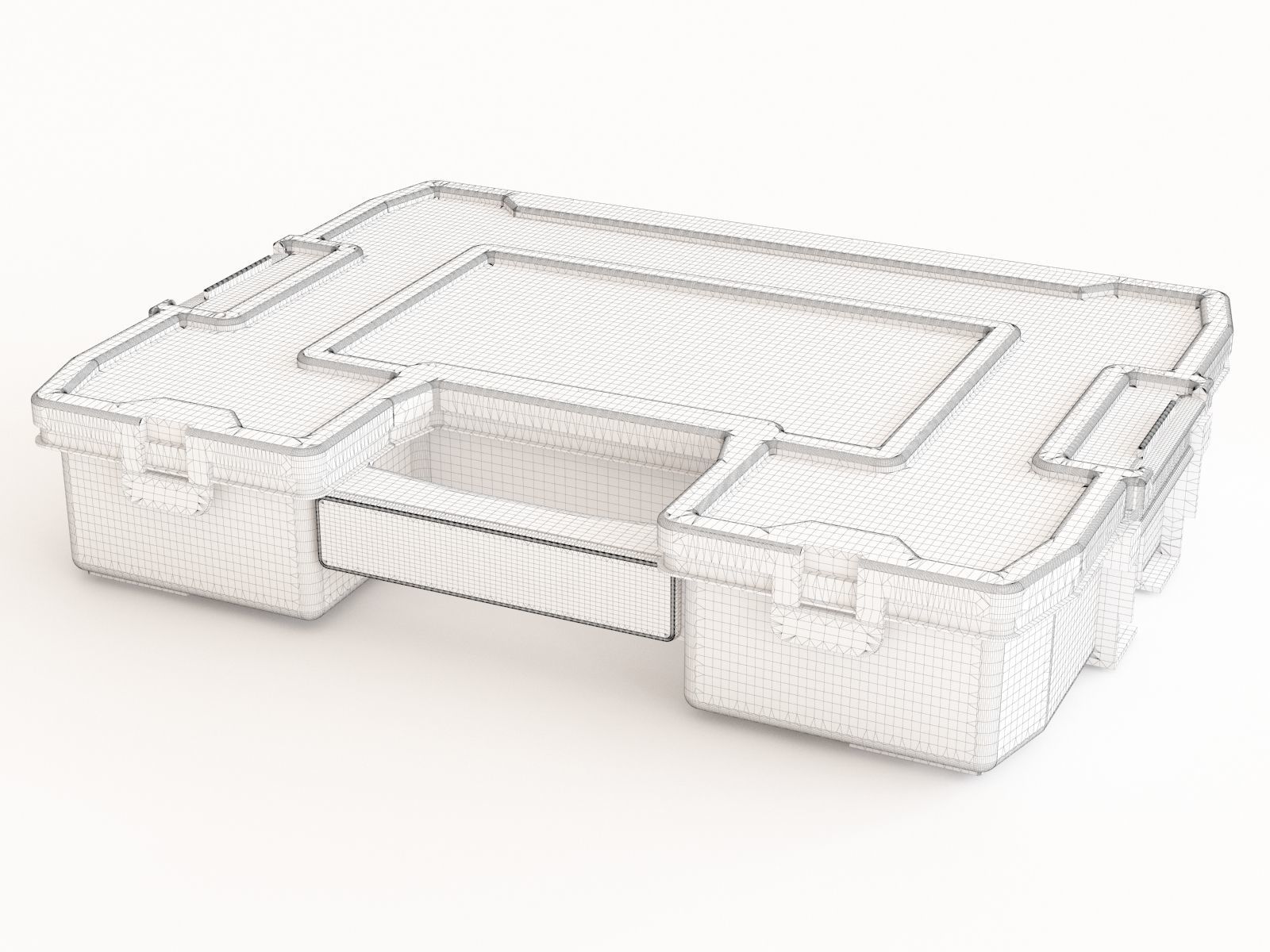 Stanley tool box 3D model_1