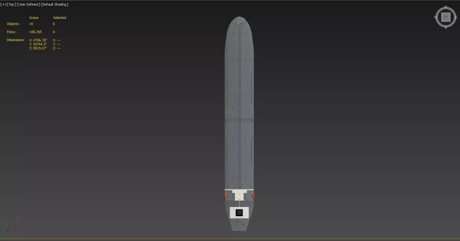 Tankers 3D model ship on screen Low-poly 3D model_0