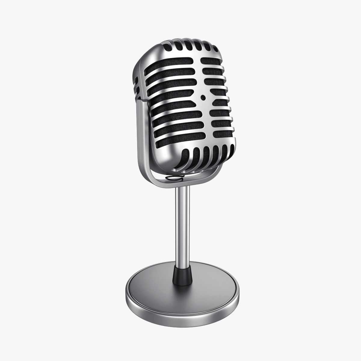 Microphone 3D model_0