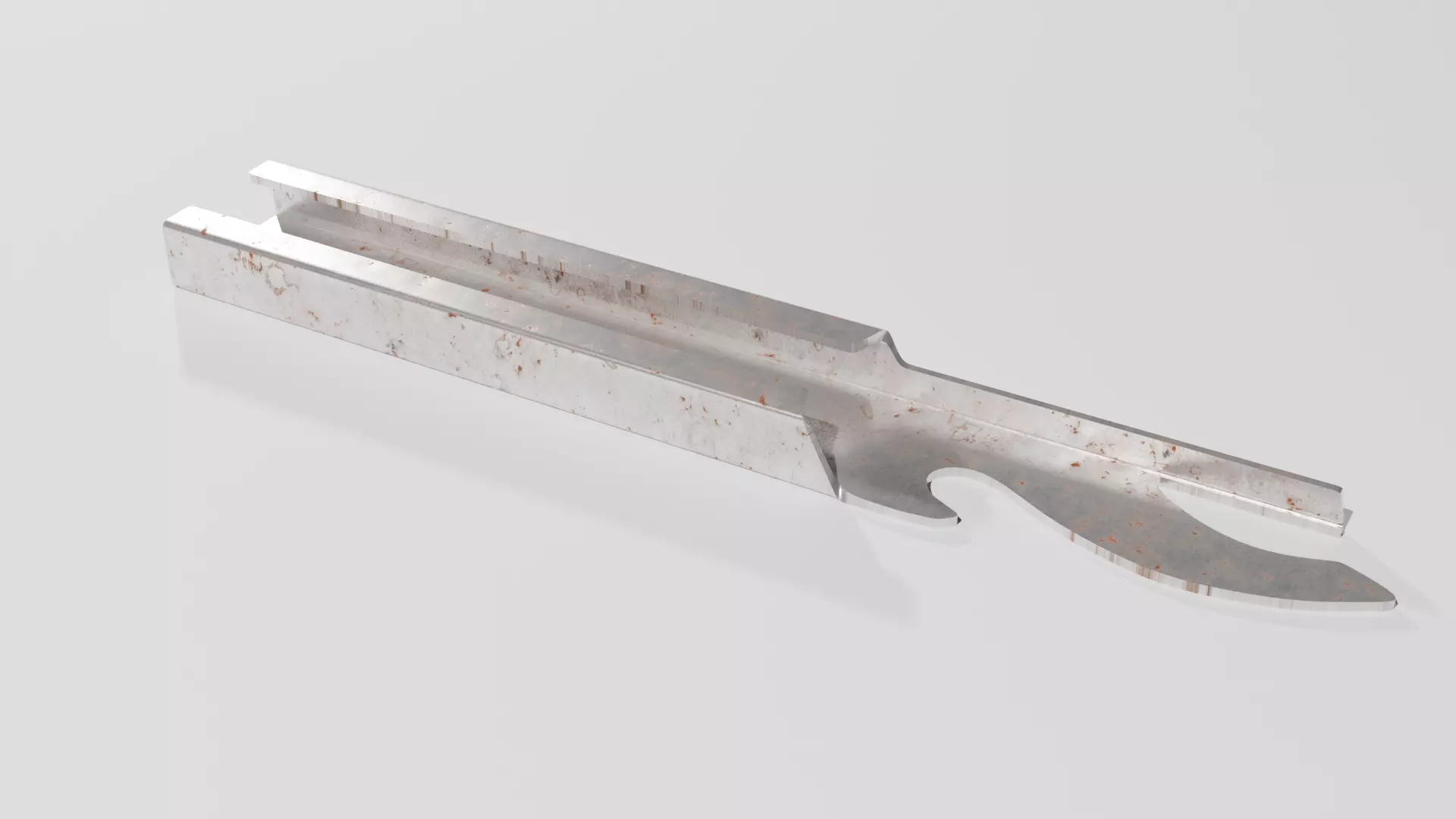 Can Opener Army Low-poly 3D model_0