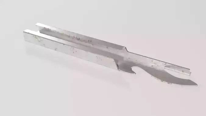 Can Opener Army Low-poly 3D model