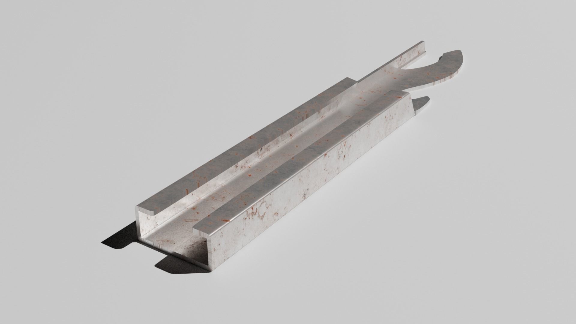 Can Opener Army Low-poly 3D model_4