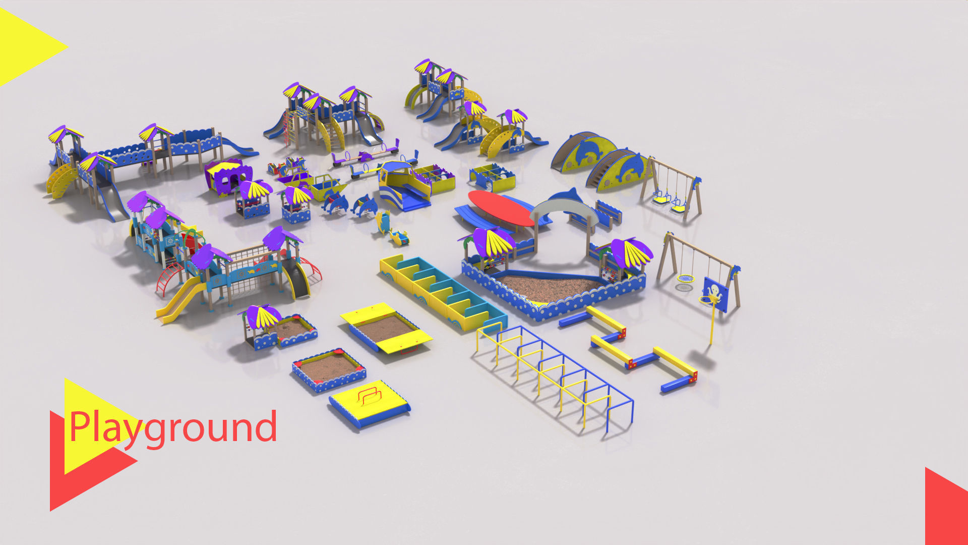 Playground 3D models 3D model_2
