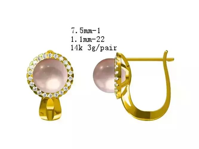 JCD Minimalist halo earrings types of jewelry files