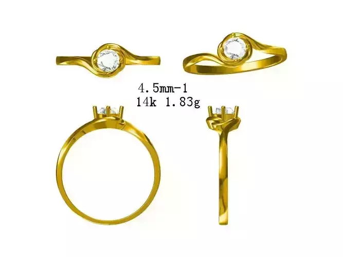 JCD Gemstone solitaire ring jewelry jcd