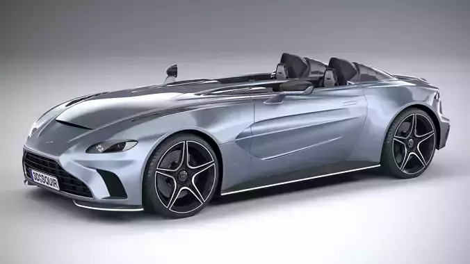 Aston Martin V12 Speedster 2021 3D model