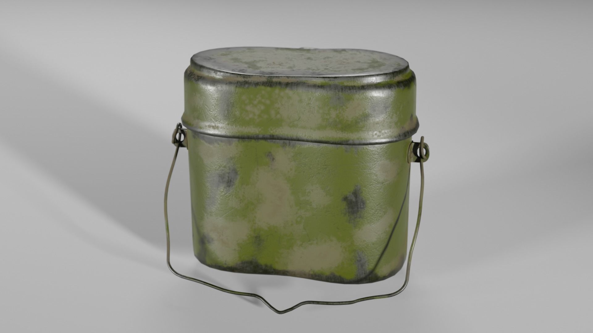 Mess kit for Army 3D Model Collection_4