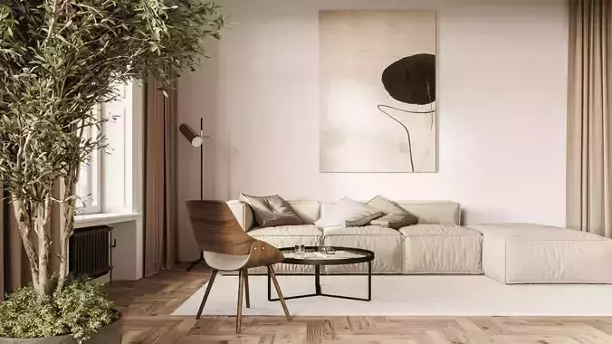 Modern classic interior