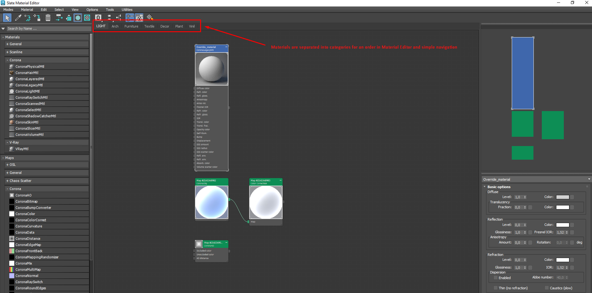 Modern classic interior 3D model_9