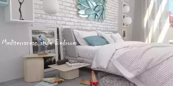 Mediterranean Bedroom 