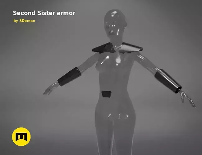 Second Sister Armor  3D print model