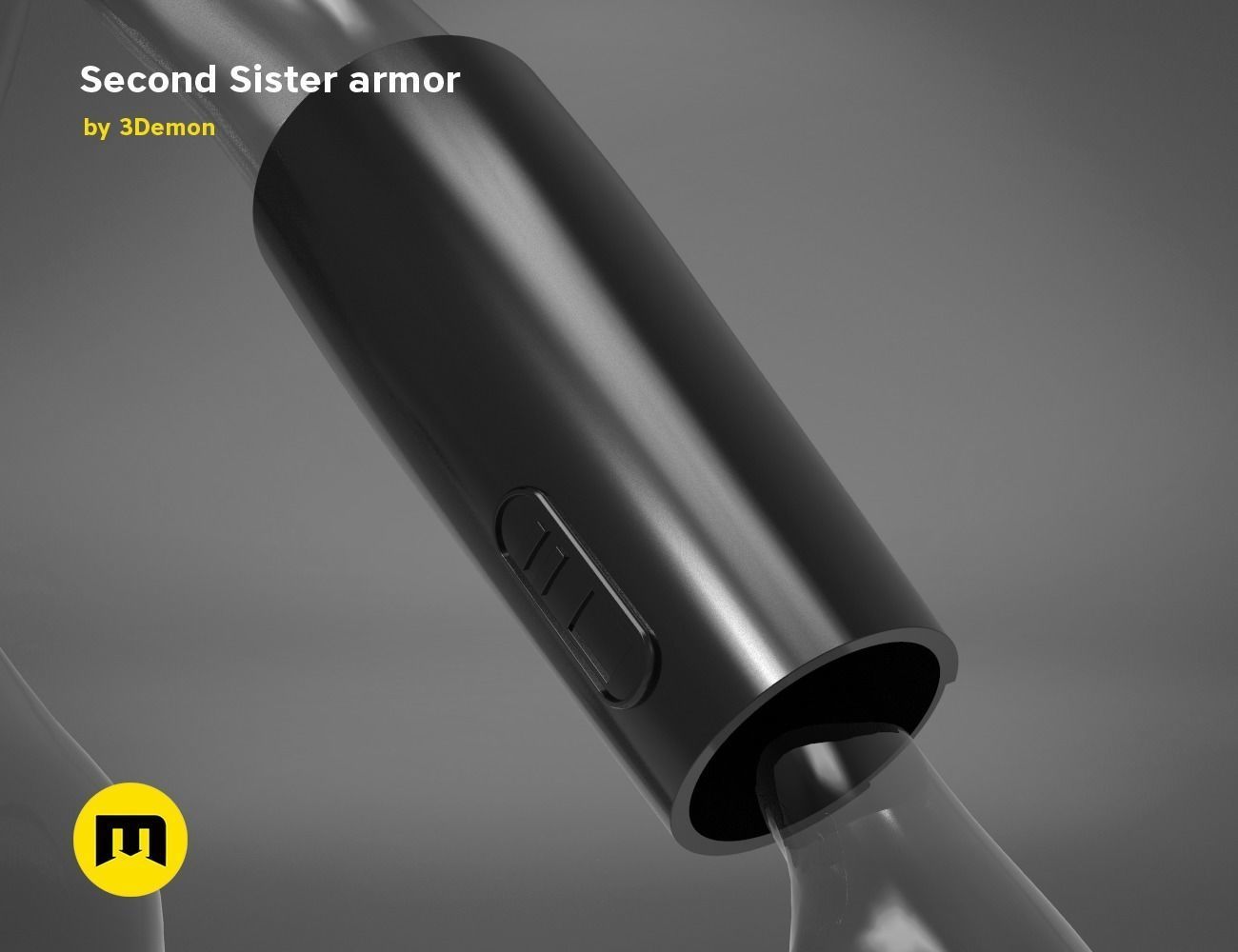 Second Sister Armor 3D print model_5