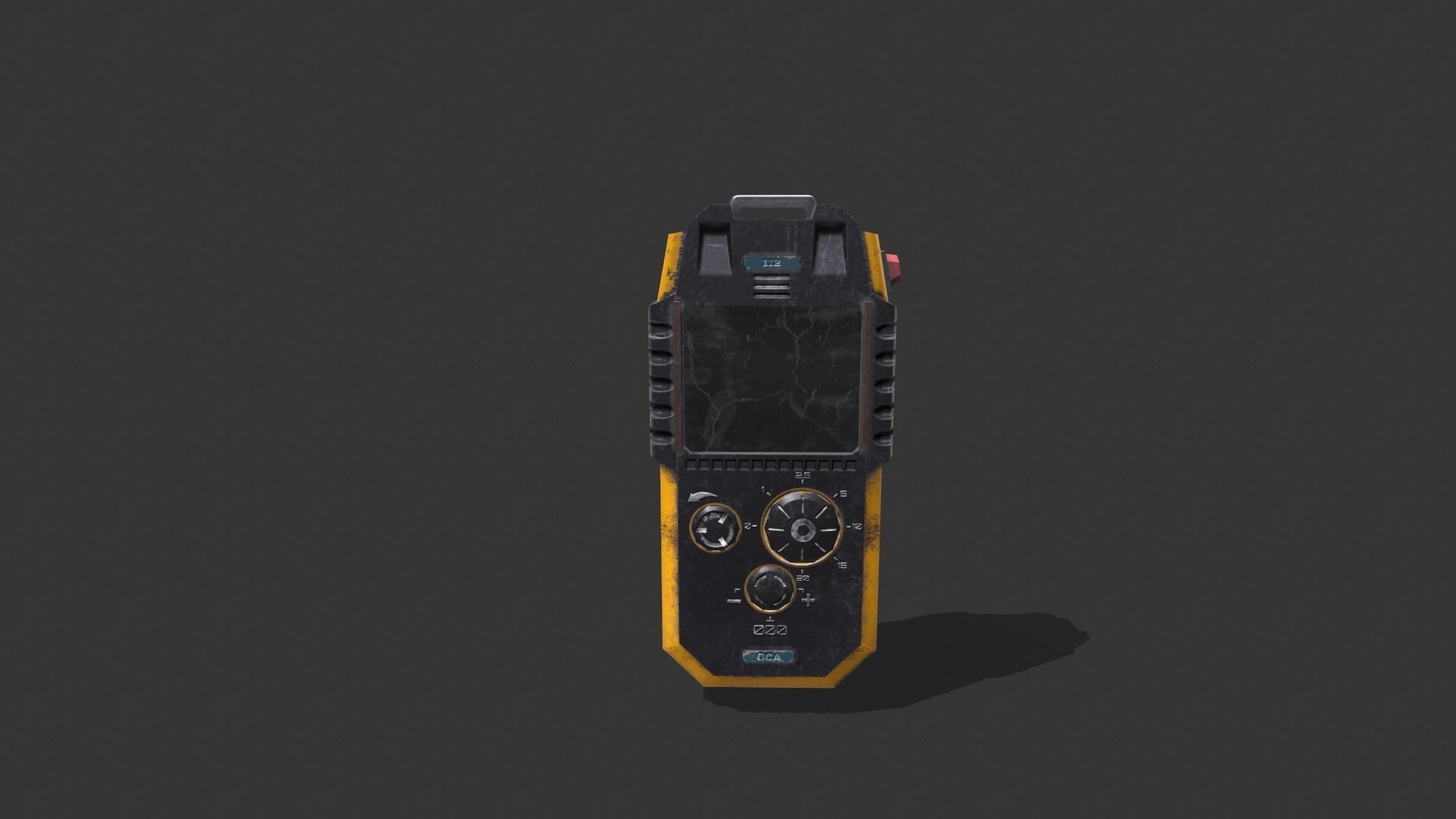 Detectors mobile phone Low-poly 3D model_9