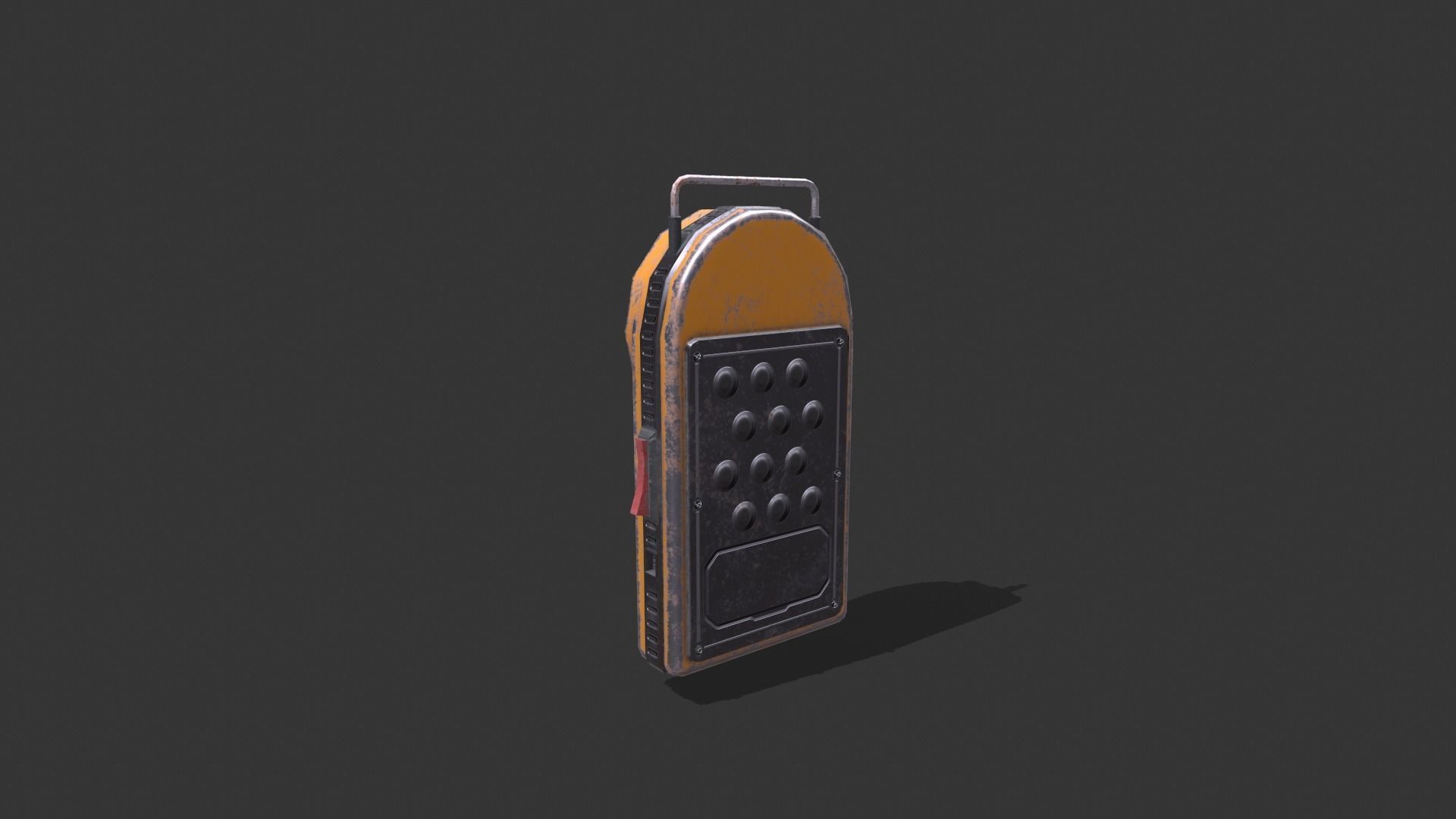 Detectors mobile phone Low-poly 3D model_17