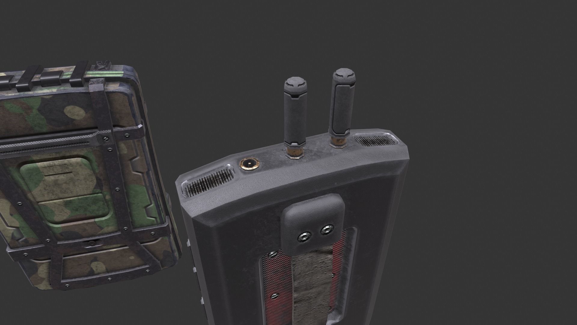Detectors mobile phone Low-poly 3D model_20
