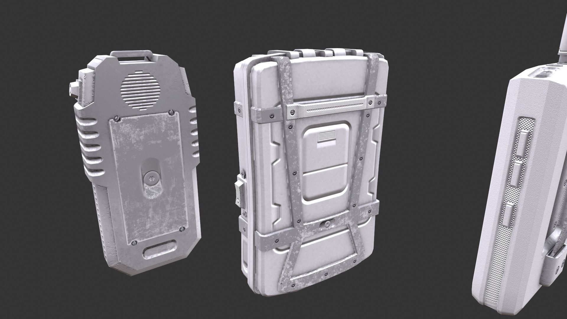 Detectors mobile phone Low-poly 3D model_26