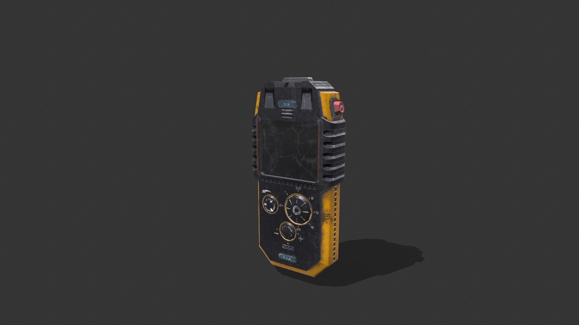 Detectors mobile phone Low-poly 3D model_13
