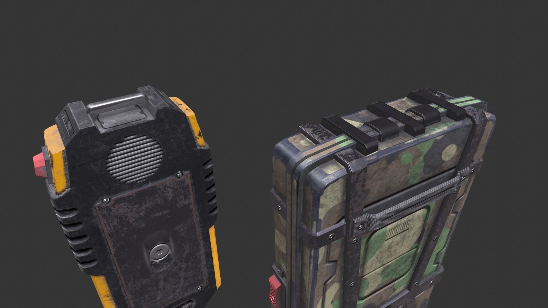 Detectors mobile phone Low-poly 3D model_21