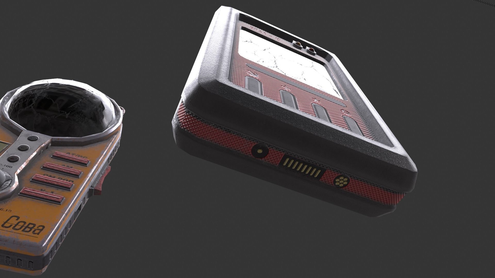 Detectors mobile phone Low-poly 3D model_22