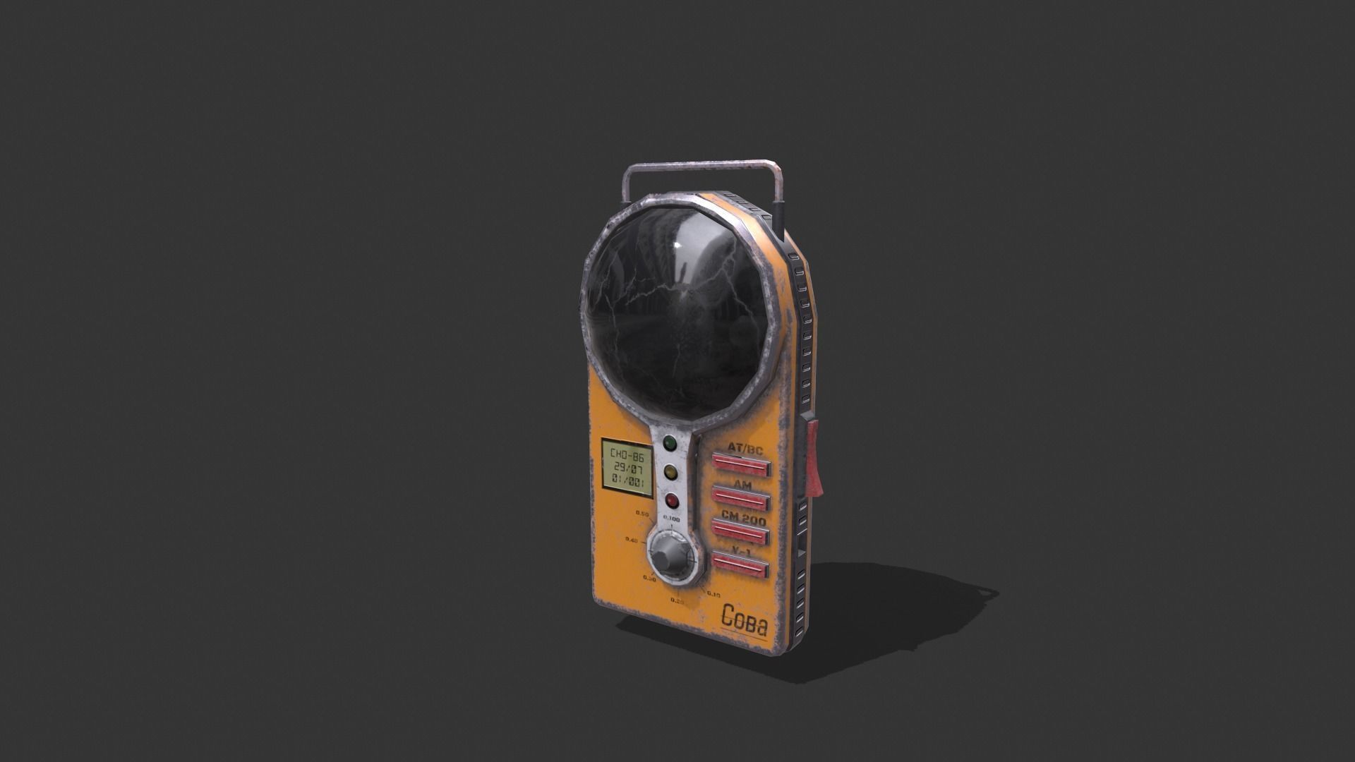 Detectors mobile phone Low-poly 3D model_12