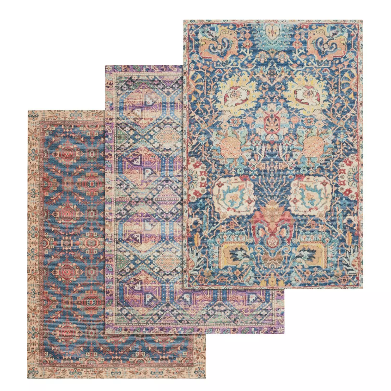 Rug Set 444 3D model_0