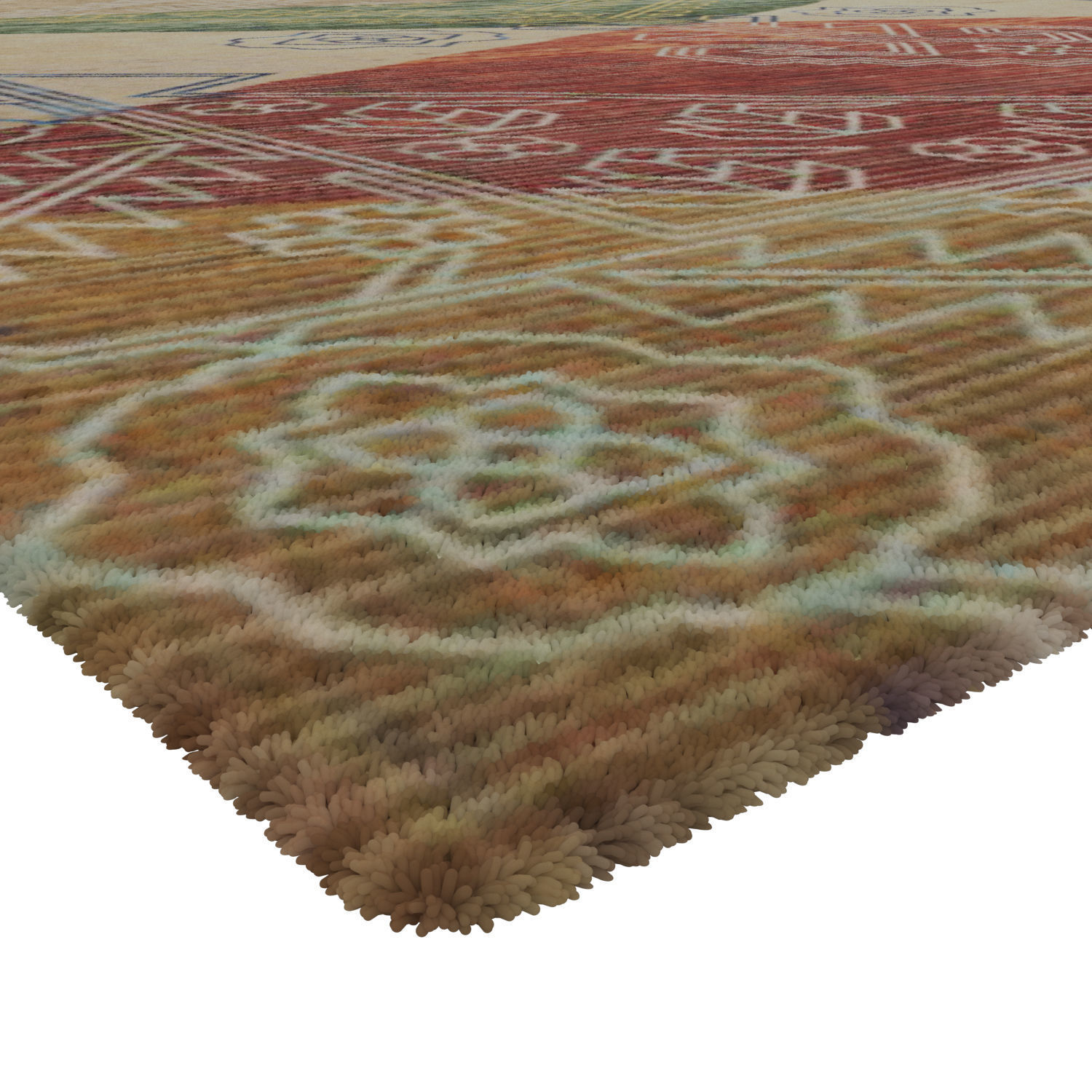 Rug Set 445 3D model_1