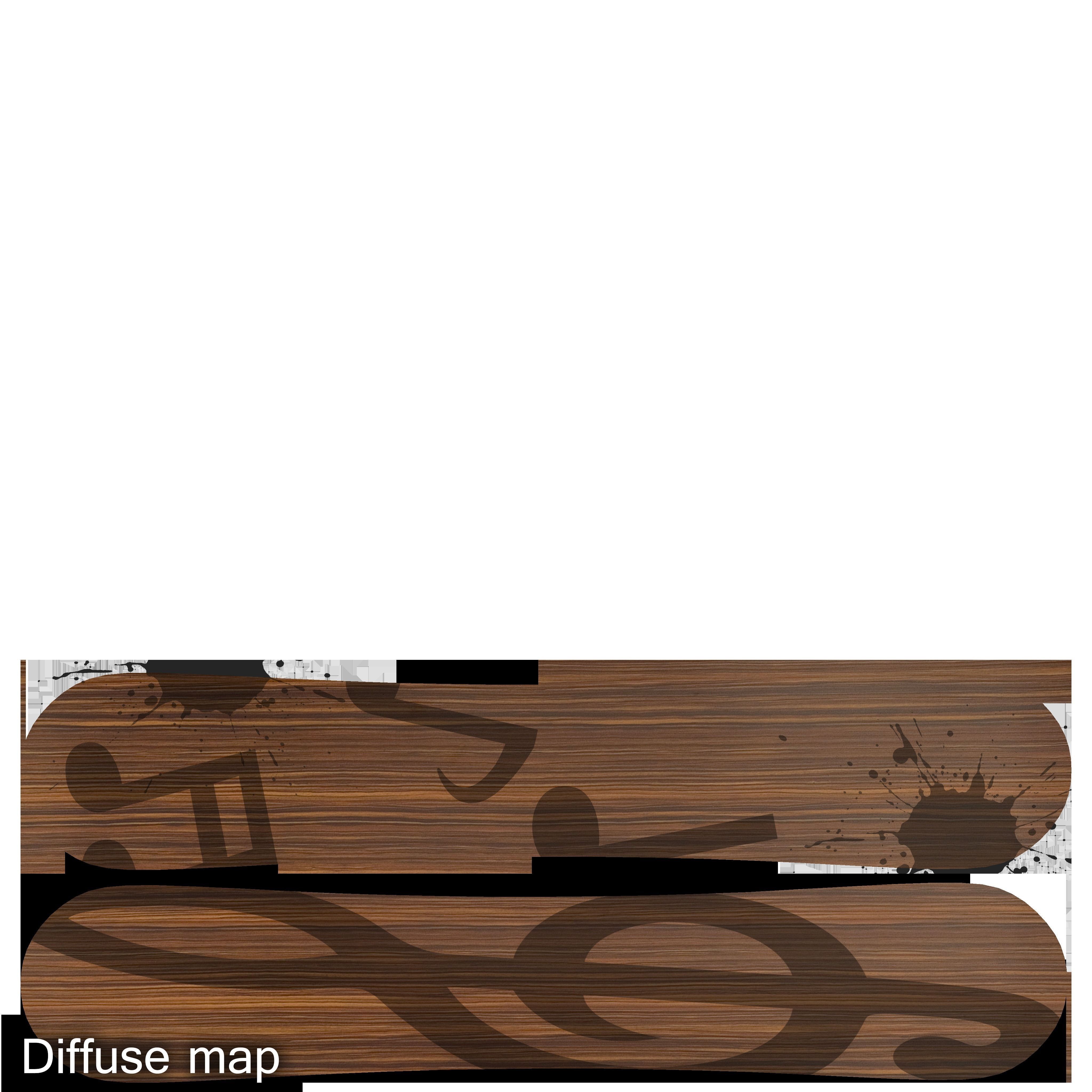 Snowboard skateboard holder 3D model_13