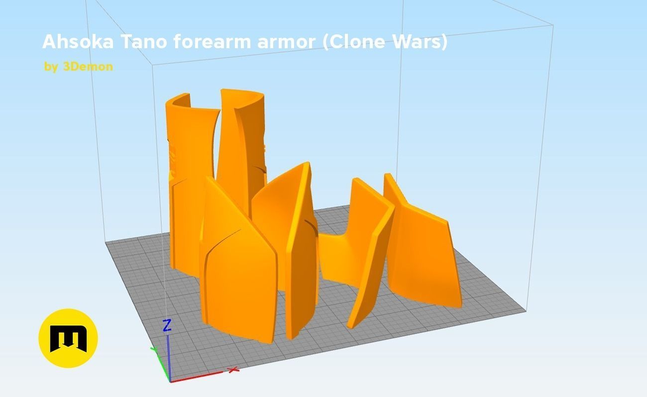 Ahsoka Tano Bundle 3D print model_11
