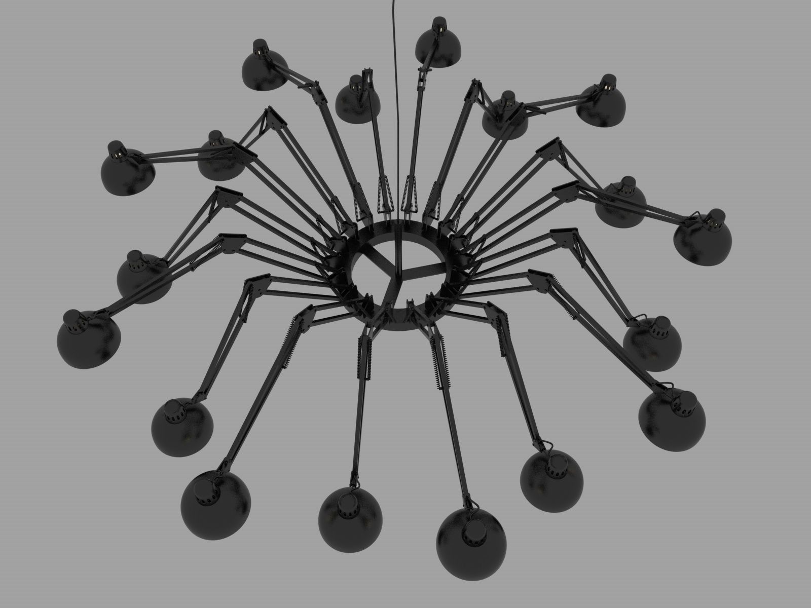 Moooi - Dear Ingo pendant light 3D model_2