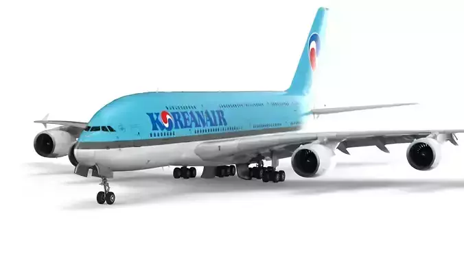 Airbus A380 Korean Air - Element 3D