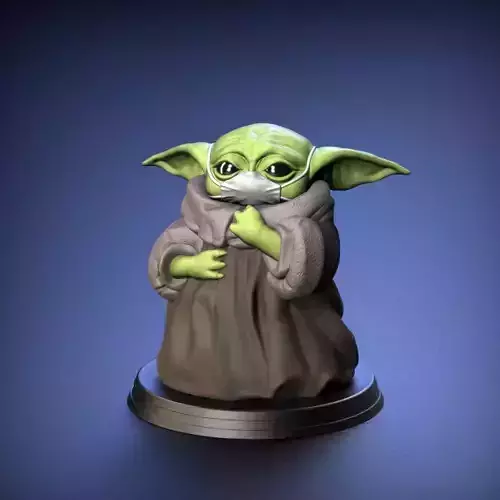 Green Baby  - Face Mask