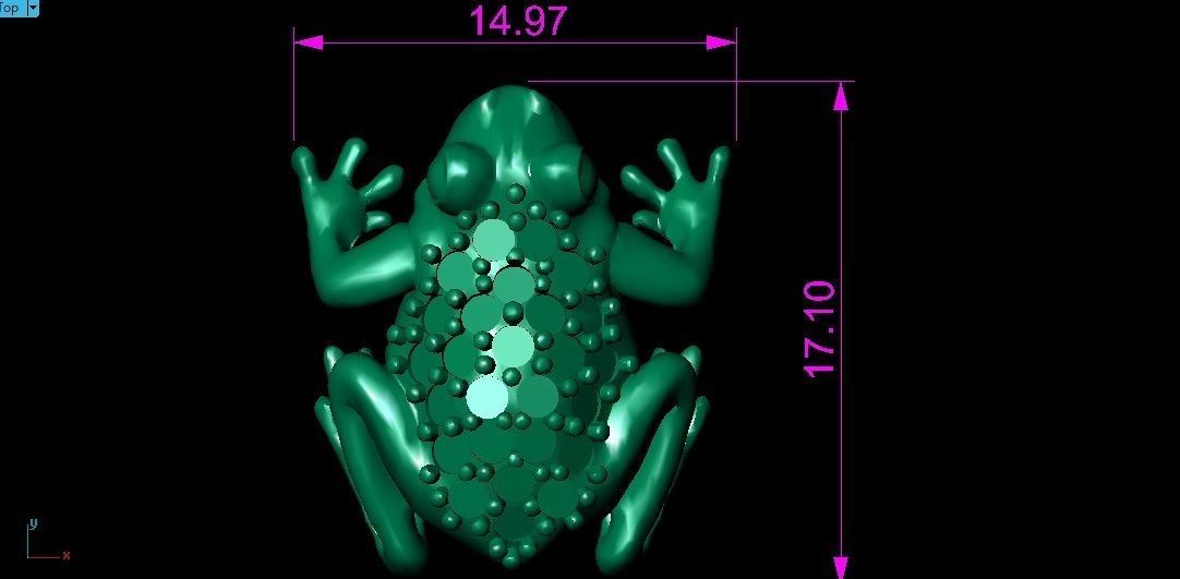 FROG NECKLACES 3D print model_3
