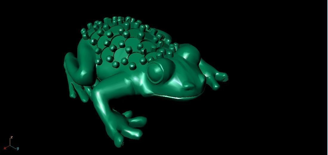 FROG NECKLACES 3D print model_7