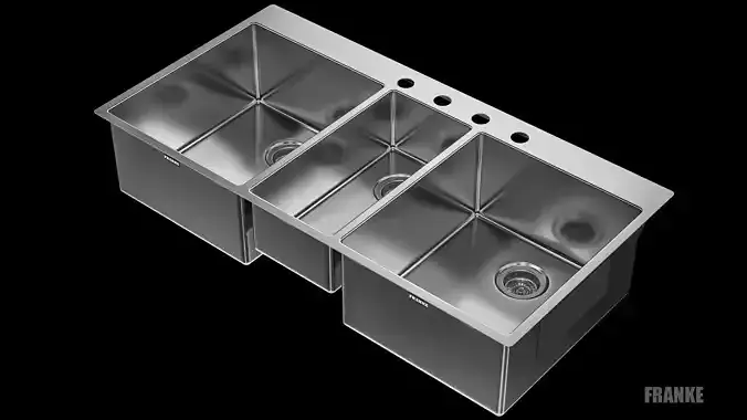 Sink FRANKE  HFT4322-1 3D model