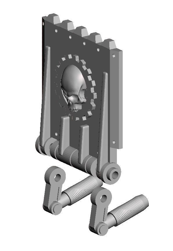 Dark Techno Isopodius Transport and Tank 3D print model_10