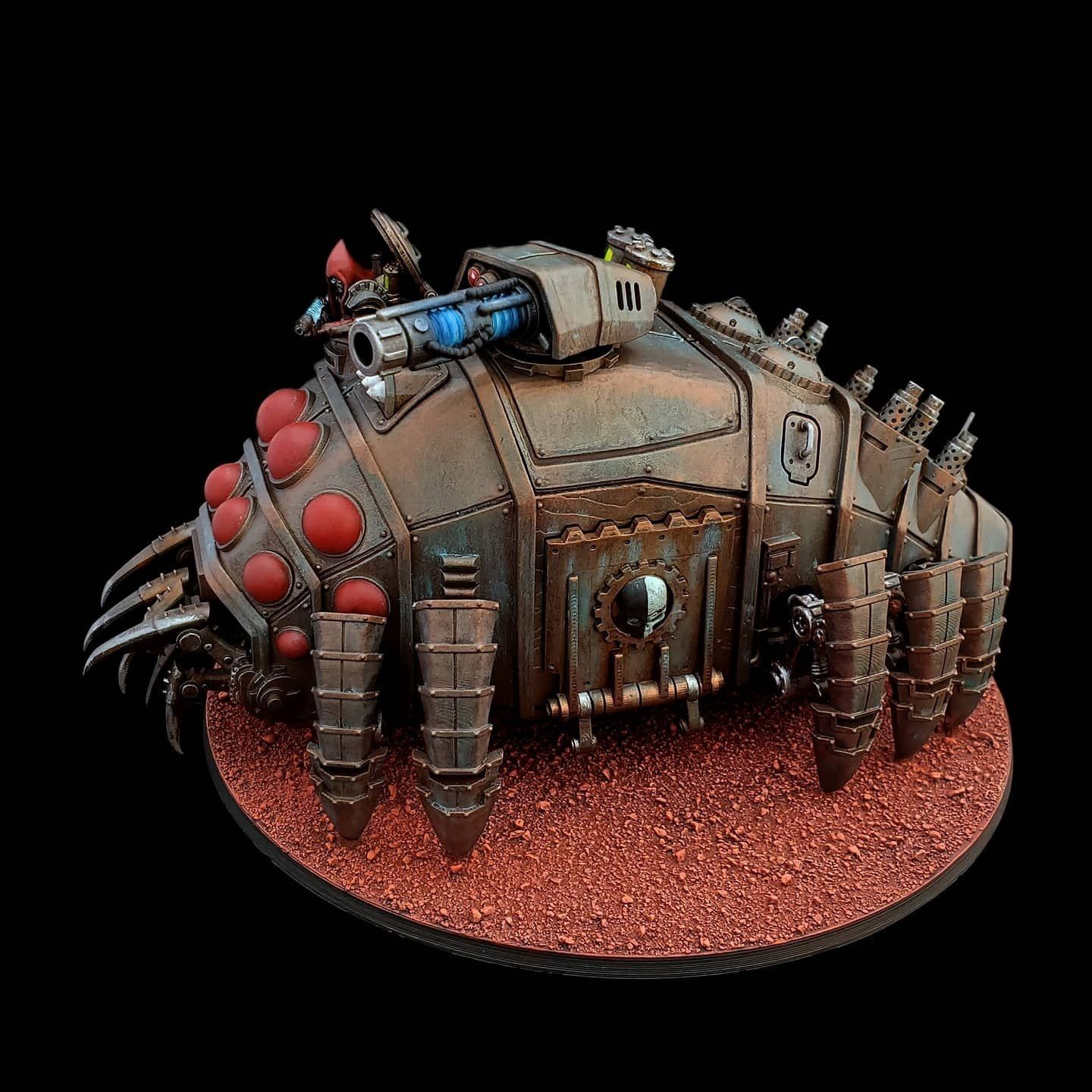 Dark Techno Isopodius Transport and Tank 3D print model_12