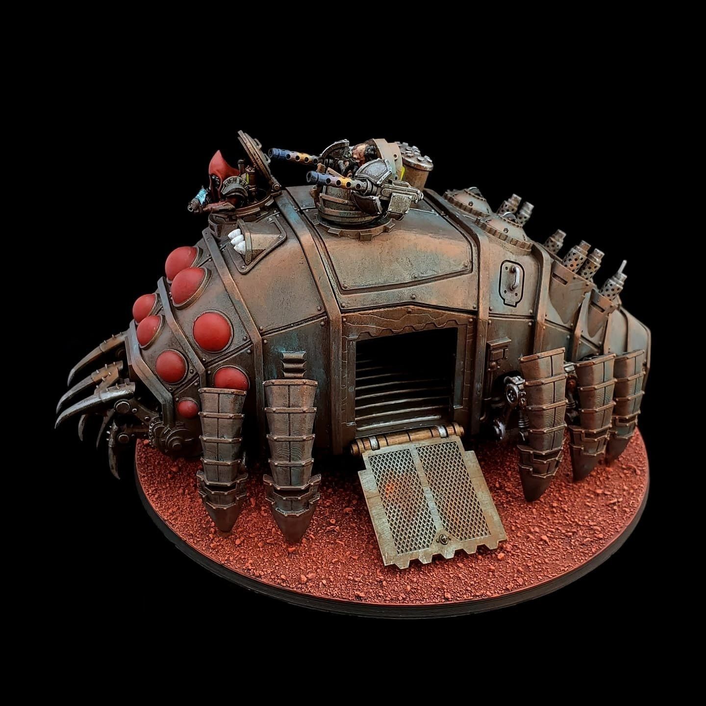 Dark Techno Isopodius Transport and Tank 3D print model_14