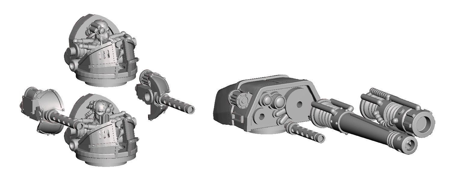 Dark Techno Isopodius Transport and Tank 3D print model_7