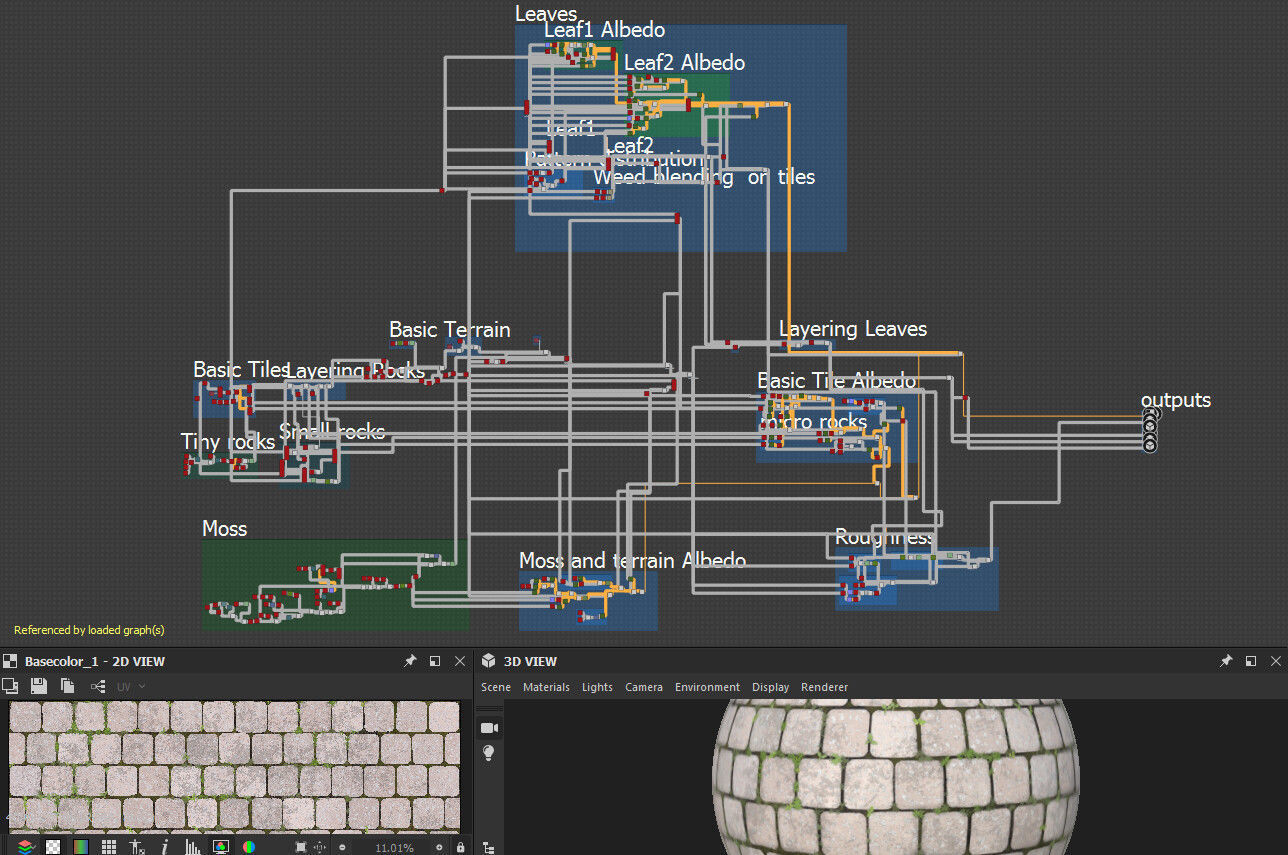 Cobblestones -  Substance Designer Graph and Textures included Texture_11