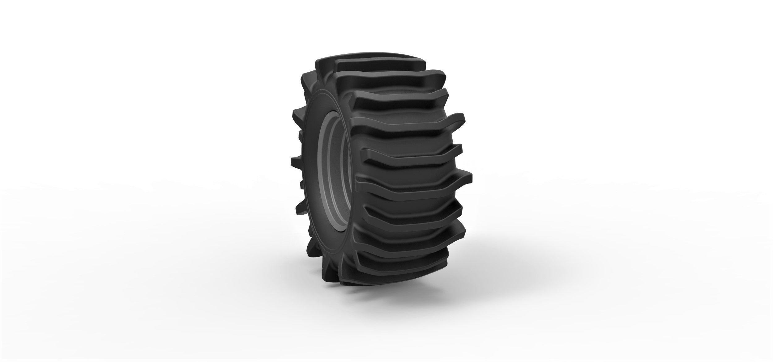 Offroad wheel 32 3D print model_1