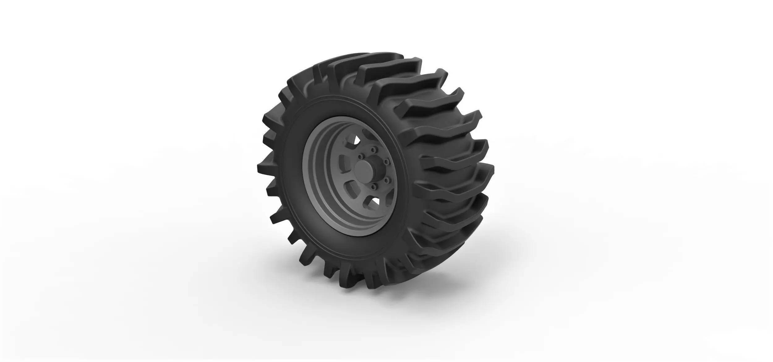 Offroad wheel 32 3D print model_0